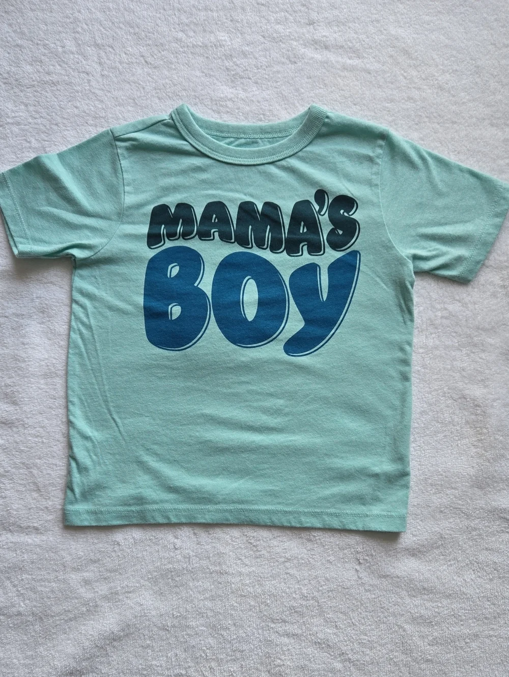 The Children's Place Boys Graphic Tee Bundle 4 - Mint, Cream, Light Blue, Tan,3T